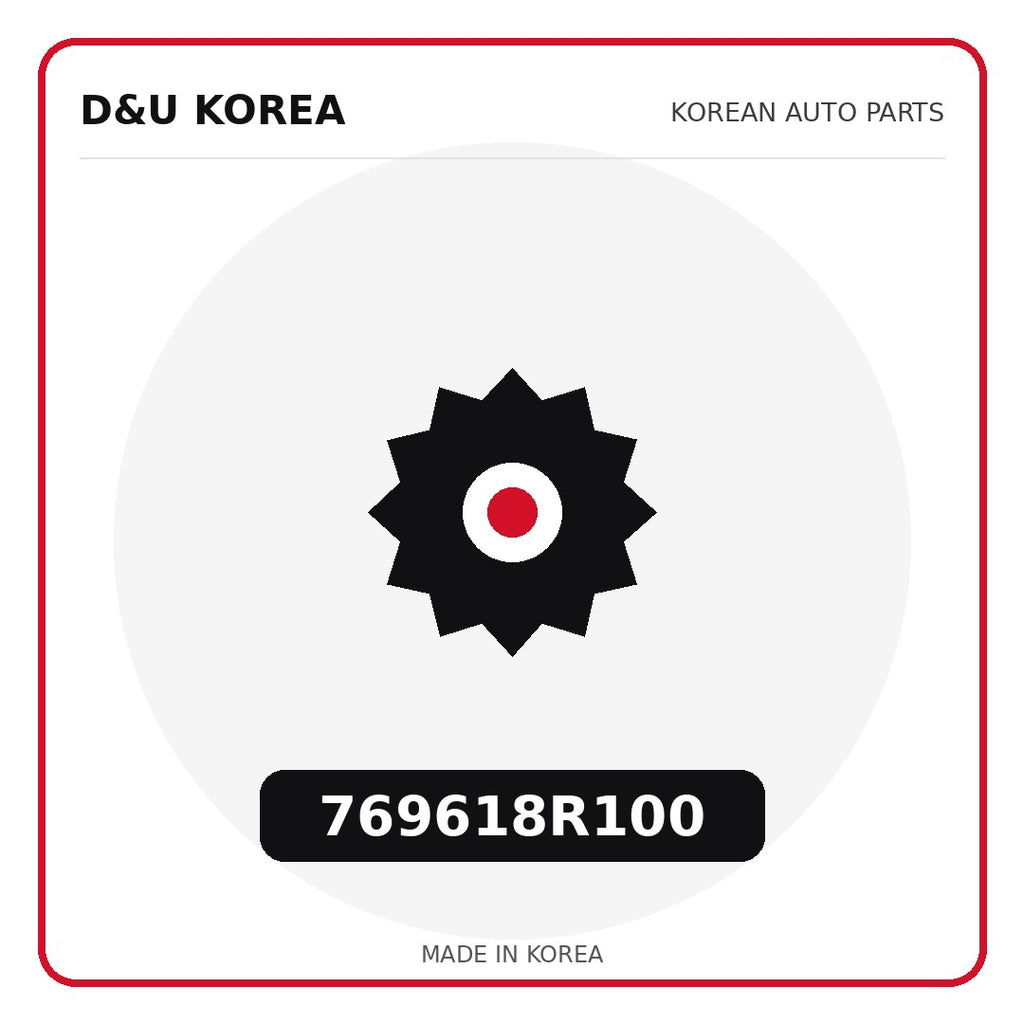 Genuine Mobis 769618R100  for Korean vehicles | D&U Korea