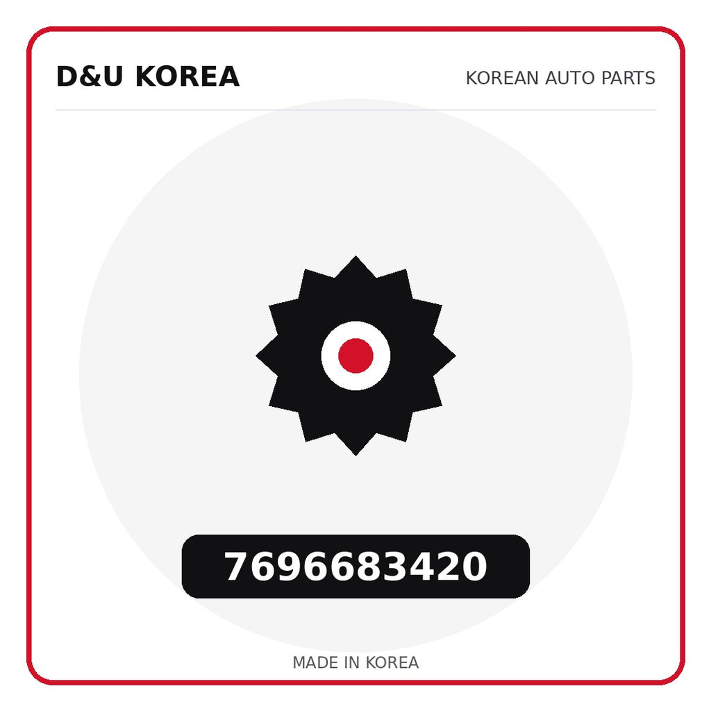 Genuine Mobis 7696683420  for Korean vehicles | D&U Korea
