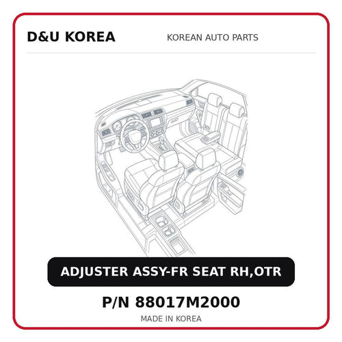 ADJUSTER ASSY-FR SEAT RH,OTR