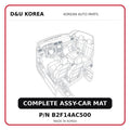 COMPLETE ASSY-CAR MAT