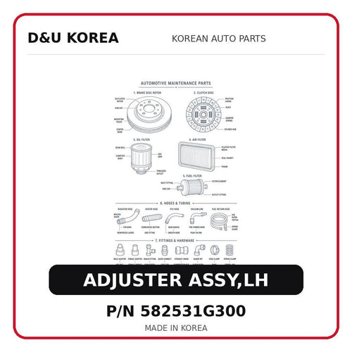 ADJUSTER ASSY,LH