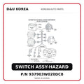 SWITCH ASSY-HAZARD
