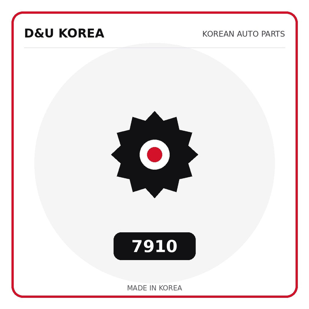 Genuine Mobis 7910  for Korean vehicles | D&U Korea