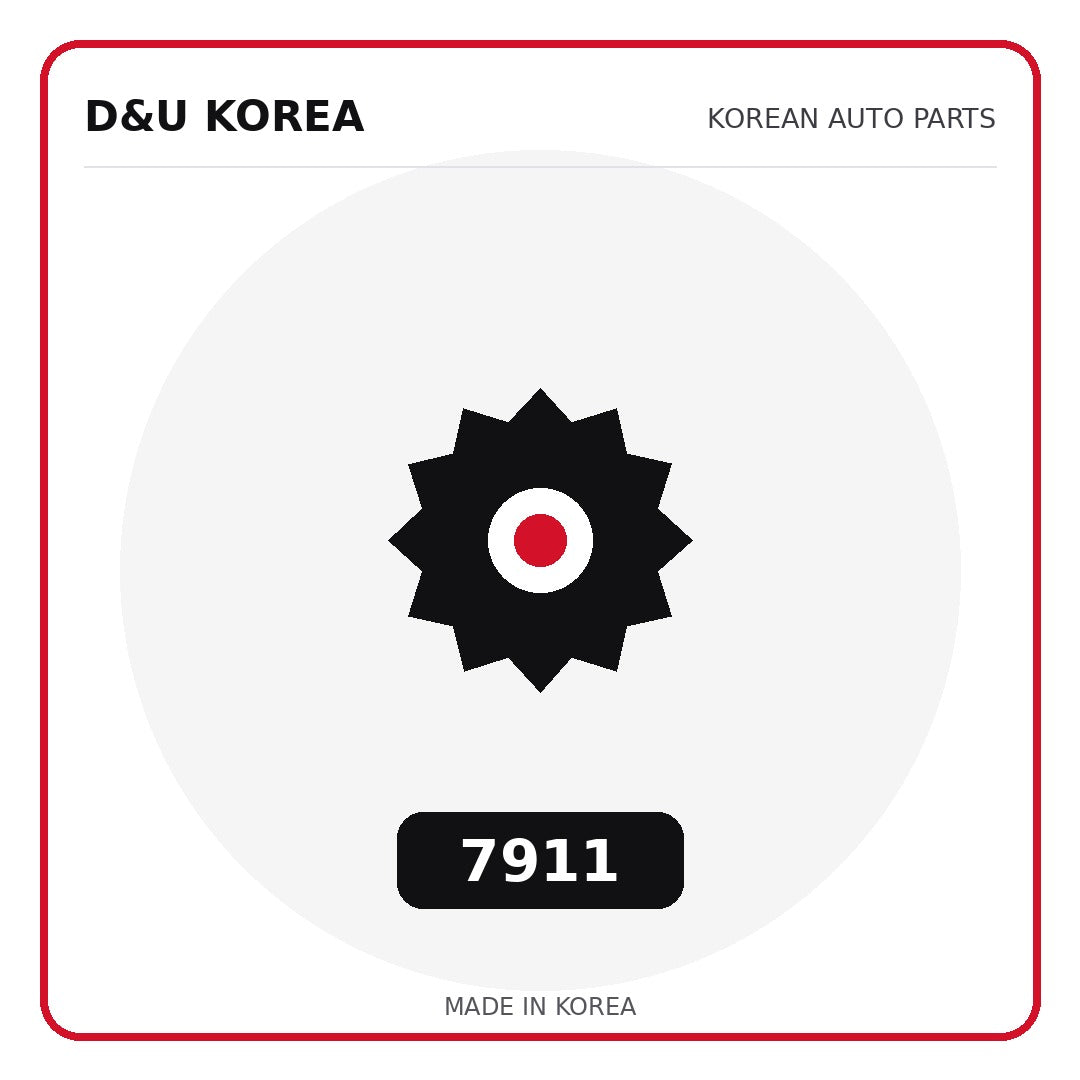 Genuine Mobis 7911  for Korean vehicles | D&U Korea