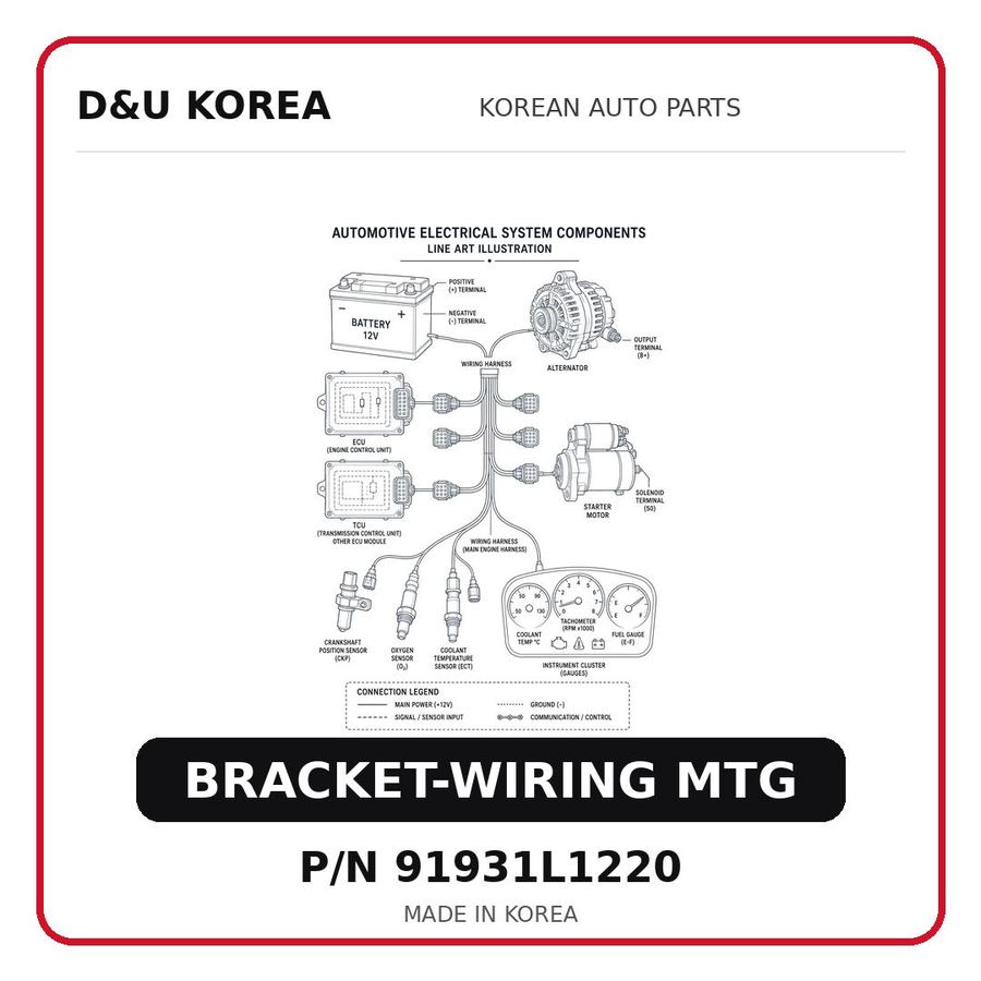 BRACKET-WIRING MTG
