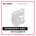 CRANKSHAFT ASSY