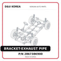 BRACKET-EXHAUST PIPE
