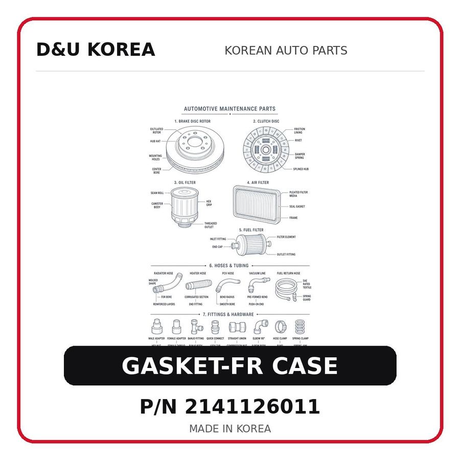 GASKET-FR CASE