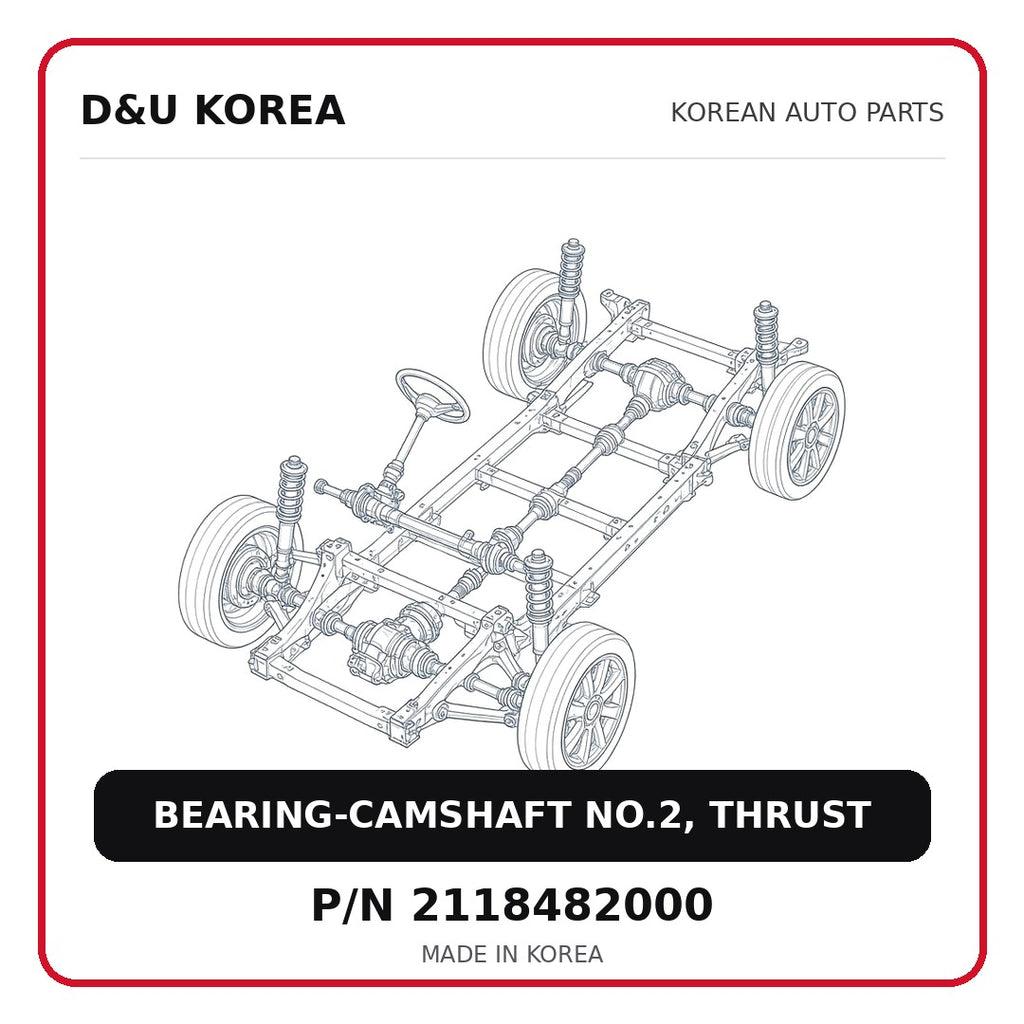 BEARING-CAMSHAFT NO.2, THRUST