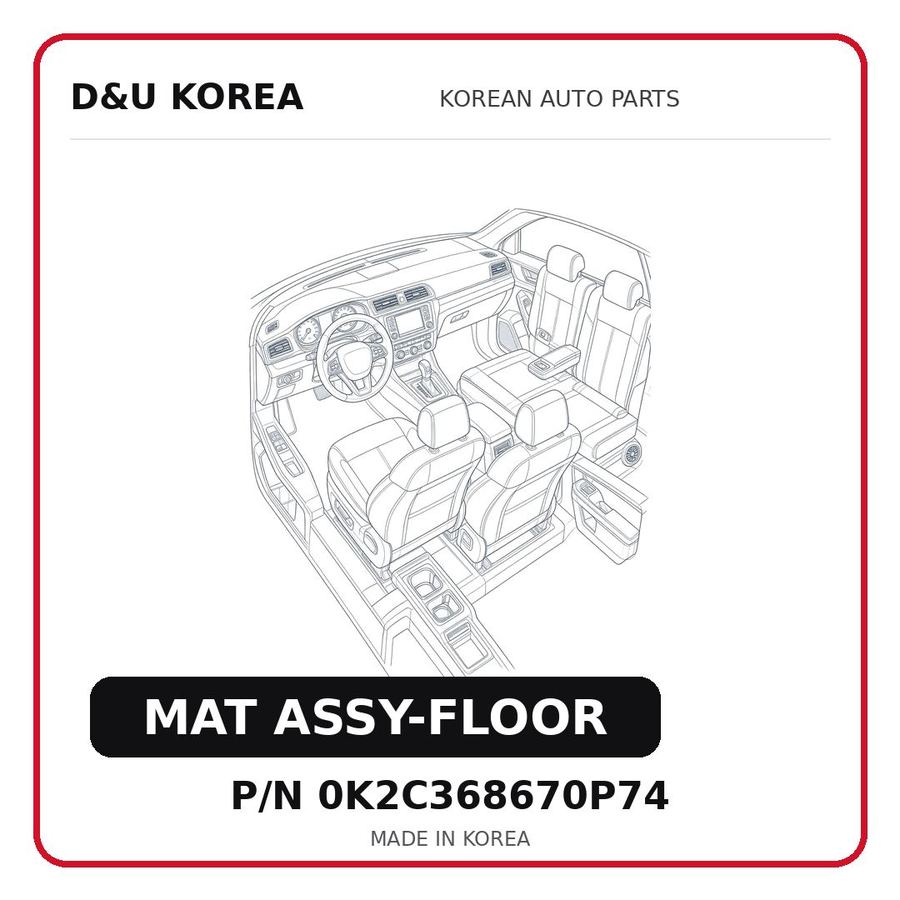 MAT ASSY-FLOOR