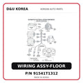 WIRING ASSY-FLOOR