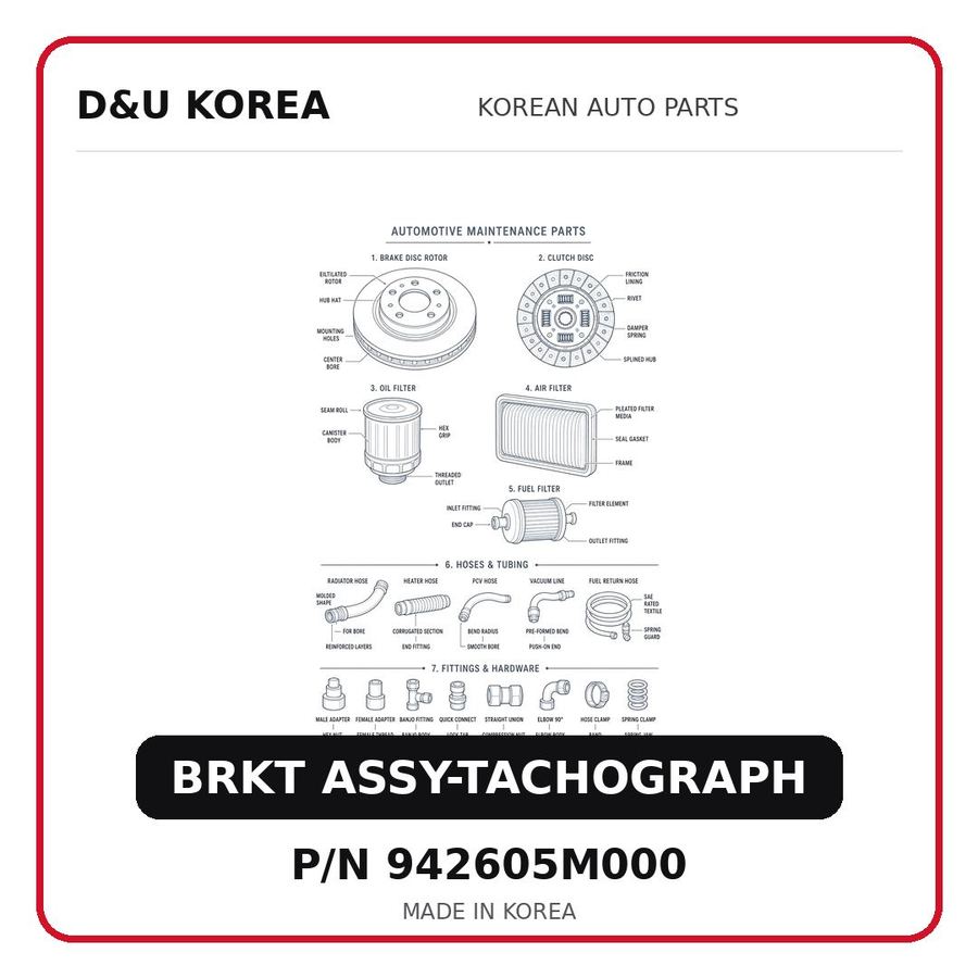 BRKT ASSY-TACHOGRAPH