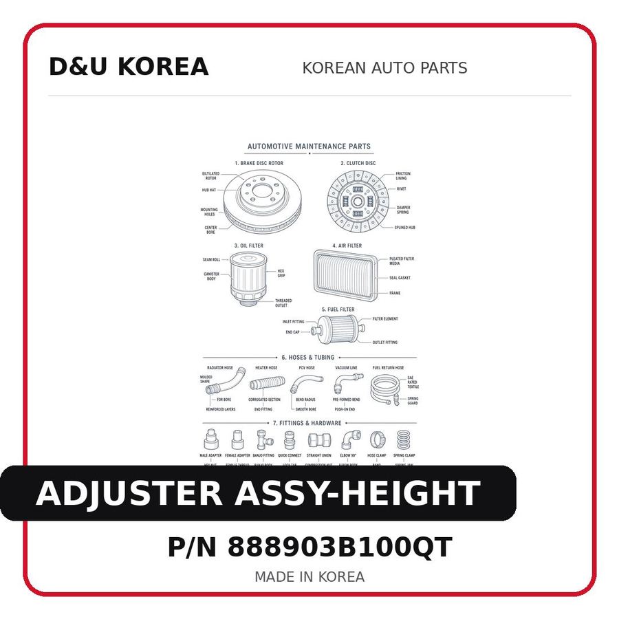 ADJUSTER ASSY-HEIGHT