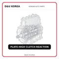 PLATE-HIGH CLUTCH REACTION