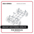 BRACKET ASSY-TOWING HOOK,FR