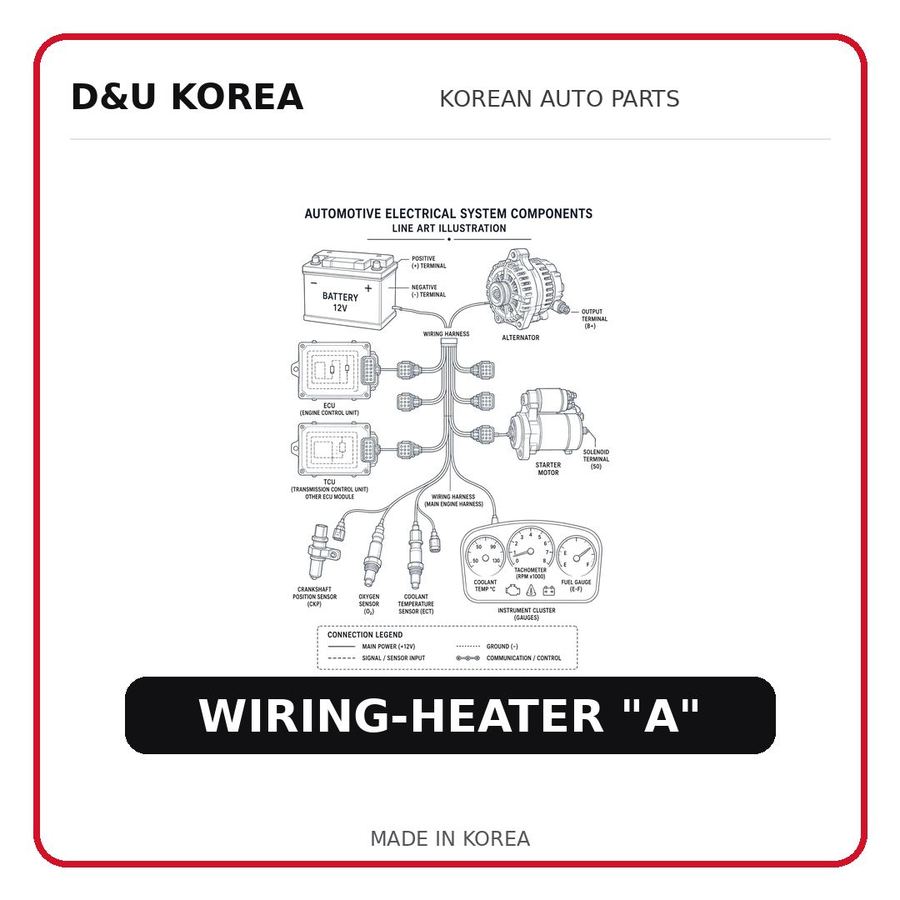 WIRING-HEATER "A"
