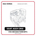 SEAT ASSY-3RD