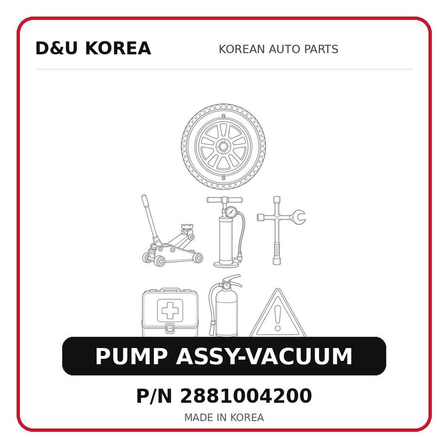 PUMP ASSY-VACUUM