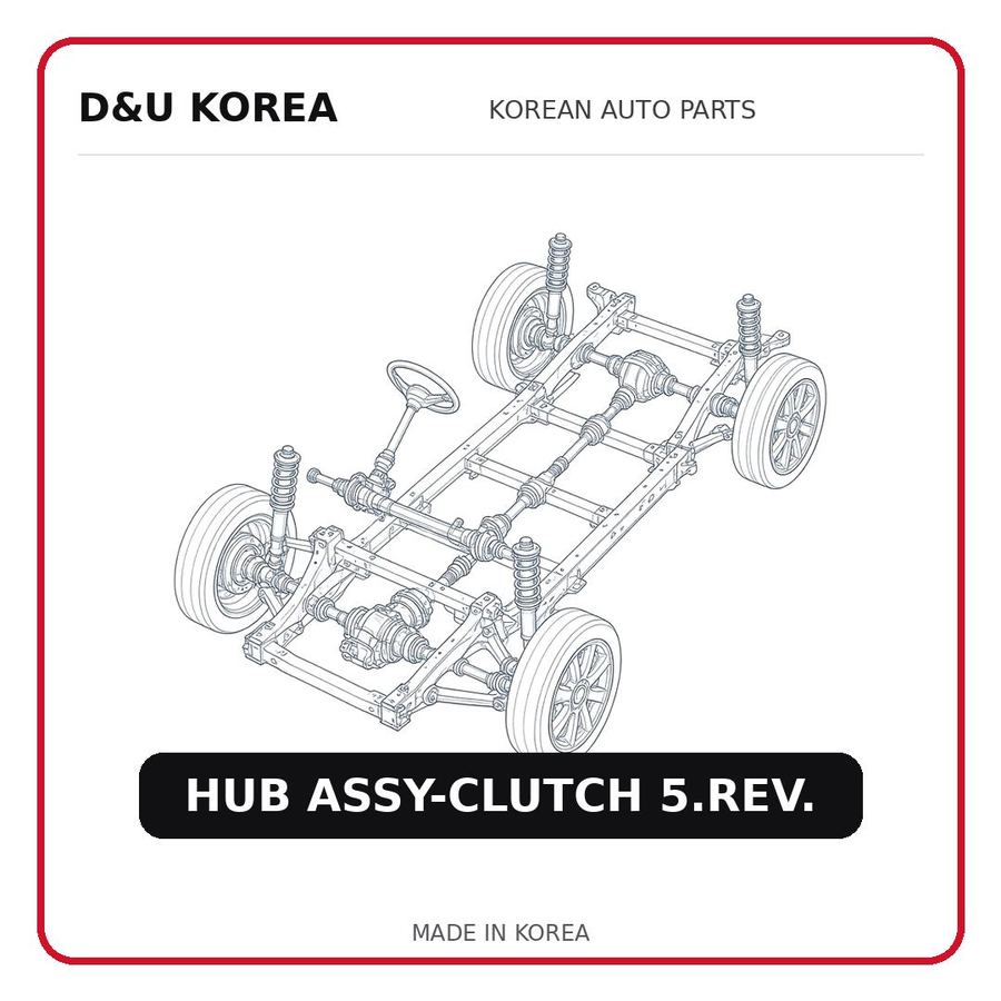 HUB ASSY-CLUTCH 5.REV.