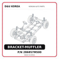 BRACKET-MUFFLER