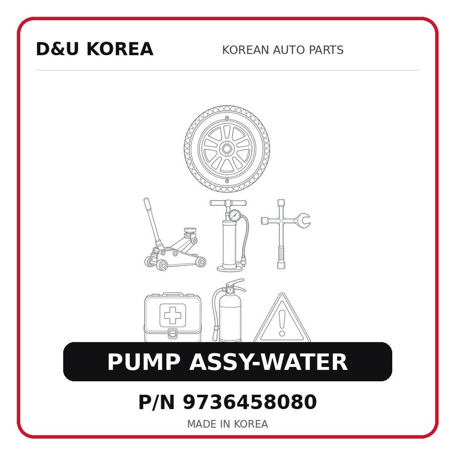 PUMP ASSY-WATER