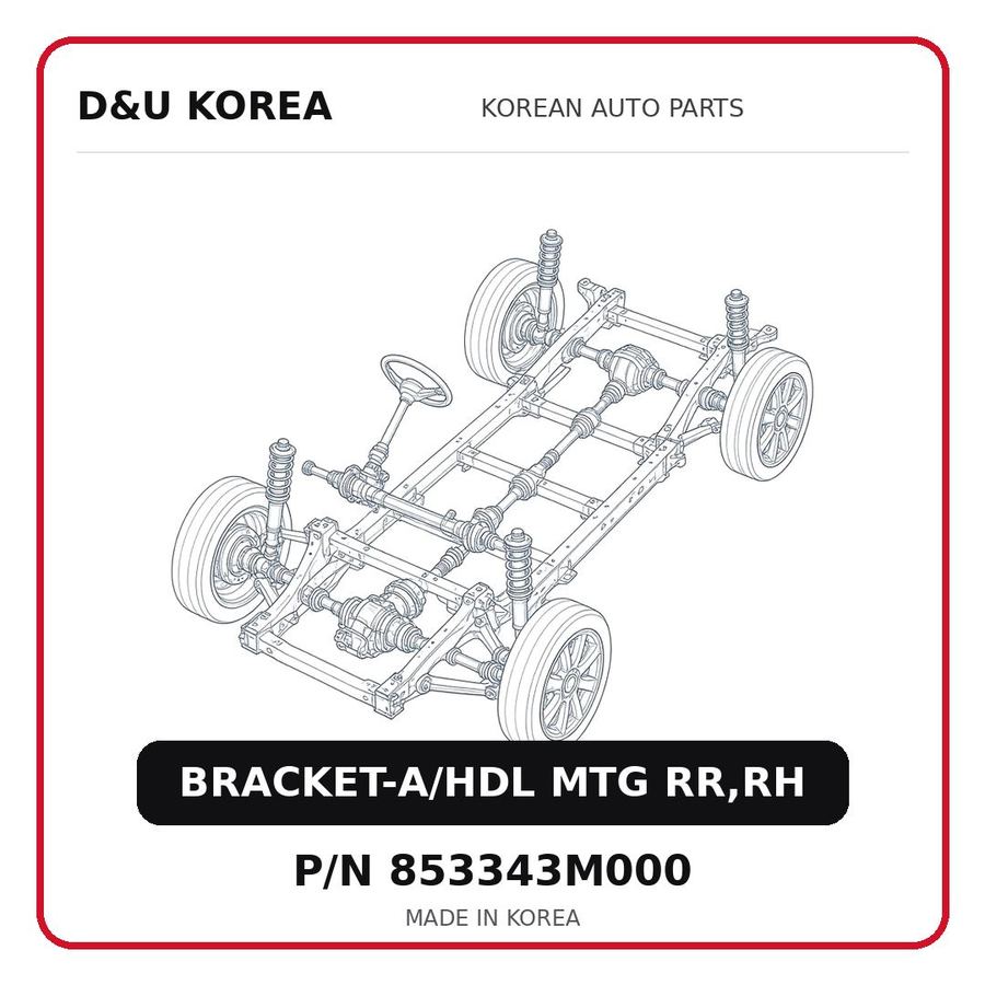 BRACKET-A/HDL MTG RR,RH