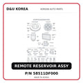 REMOTE RESERVOIR ASSY