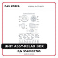 UNIT ASSY-RELAX BOX