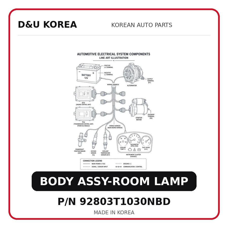 BODY ASSY-ROOM LAMP