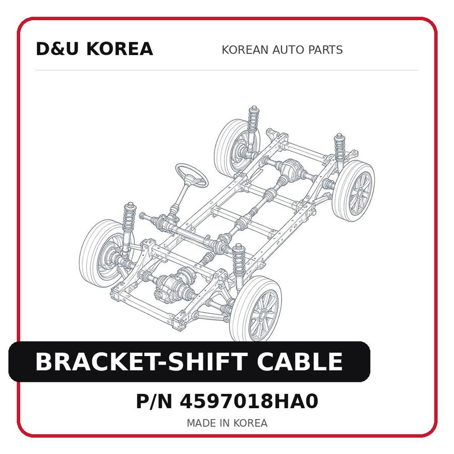 BRACKET-SHIFT CABLE