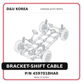 BRACKET-SHIFT CABLE