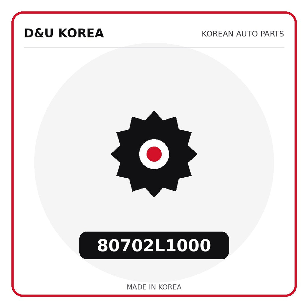 Genuine Mobis 80702L1000  for Korean vehicles | D&U Korea