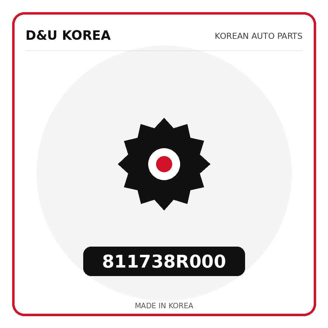 Genuine Mobis 811738R000  for Korean vehicles | D&U Korea