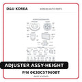 ADJUSTER ASSY-HEIGHT