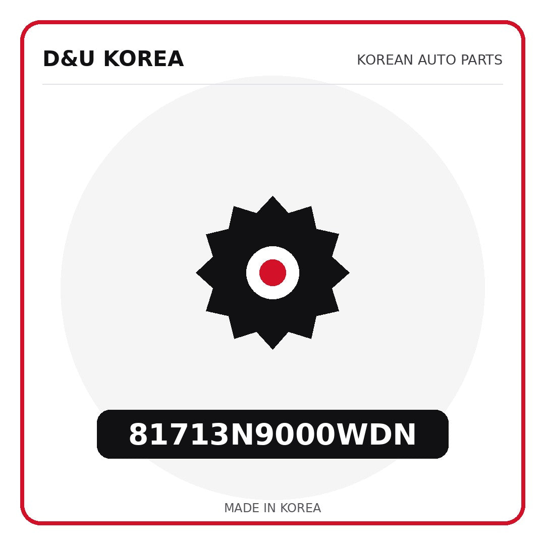 Genuine Mobis 81713N9000WDN  for Korean vehicles | D&U Korea