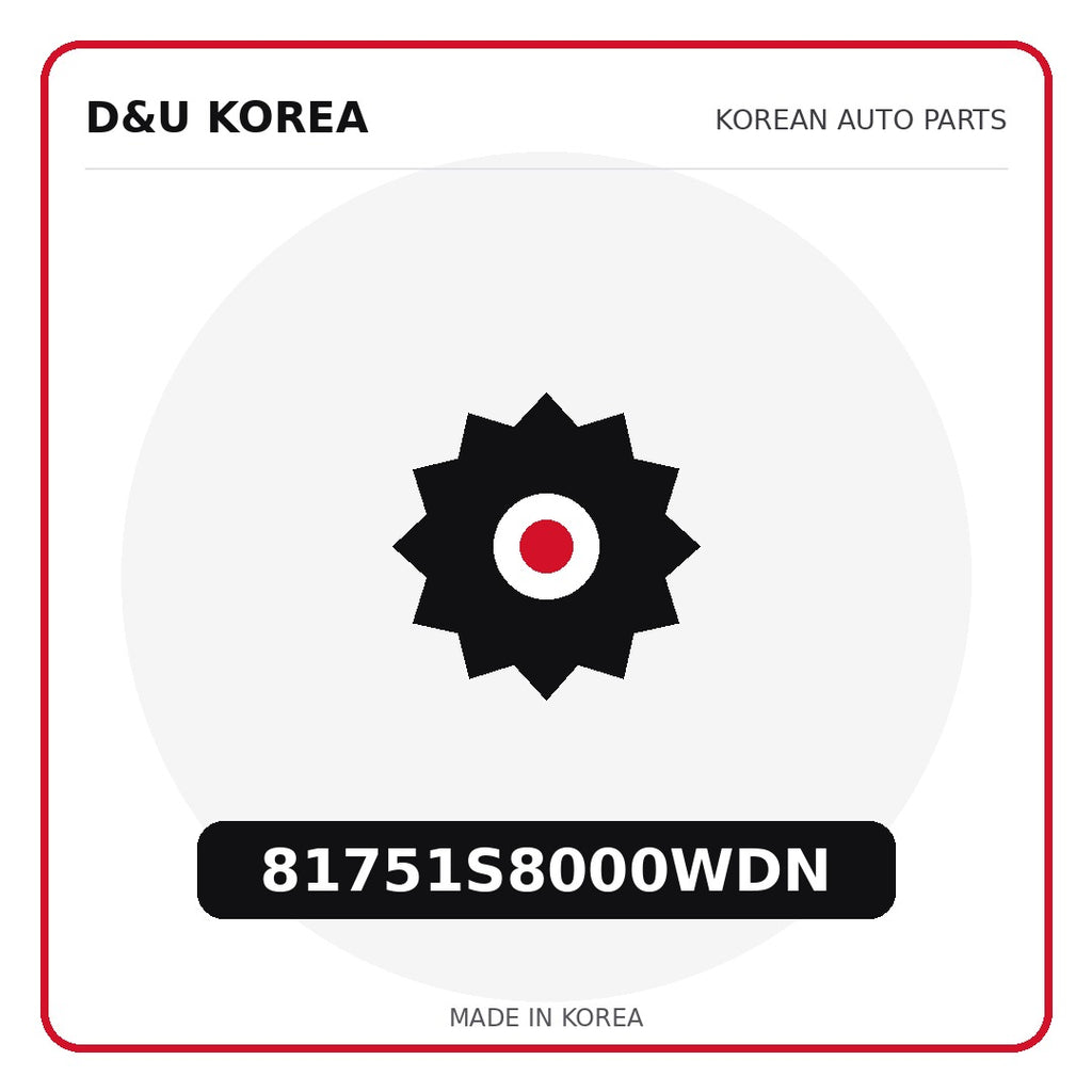 Genuine Mobis 81751S8000WDN  for Korean vehicles | D&U Korea