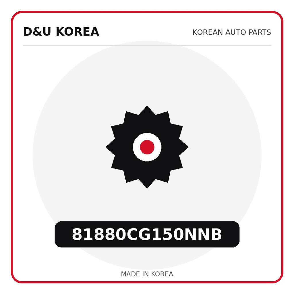 Genuine Mobis 81880CG150NNB  for Korean vehicles | D&U Korea