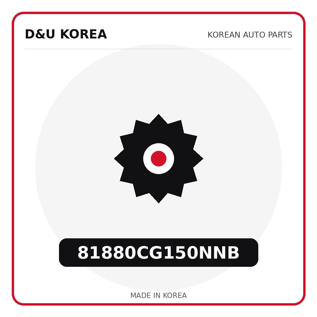 Genuine Mobis 81880CG150NNB  for Korean vehicles | D&U Korea