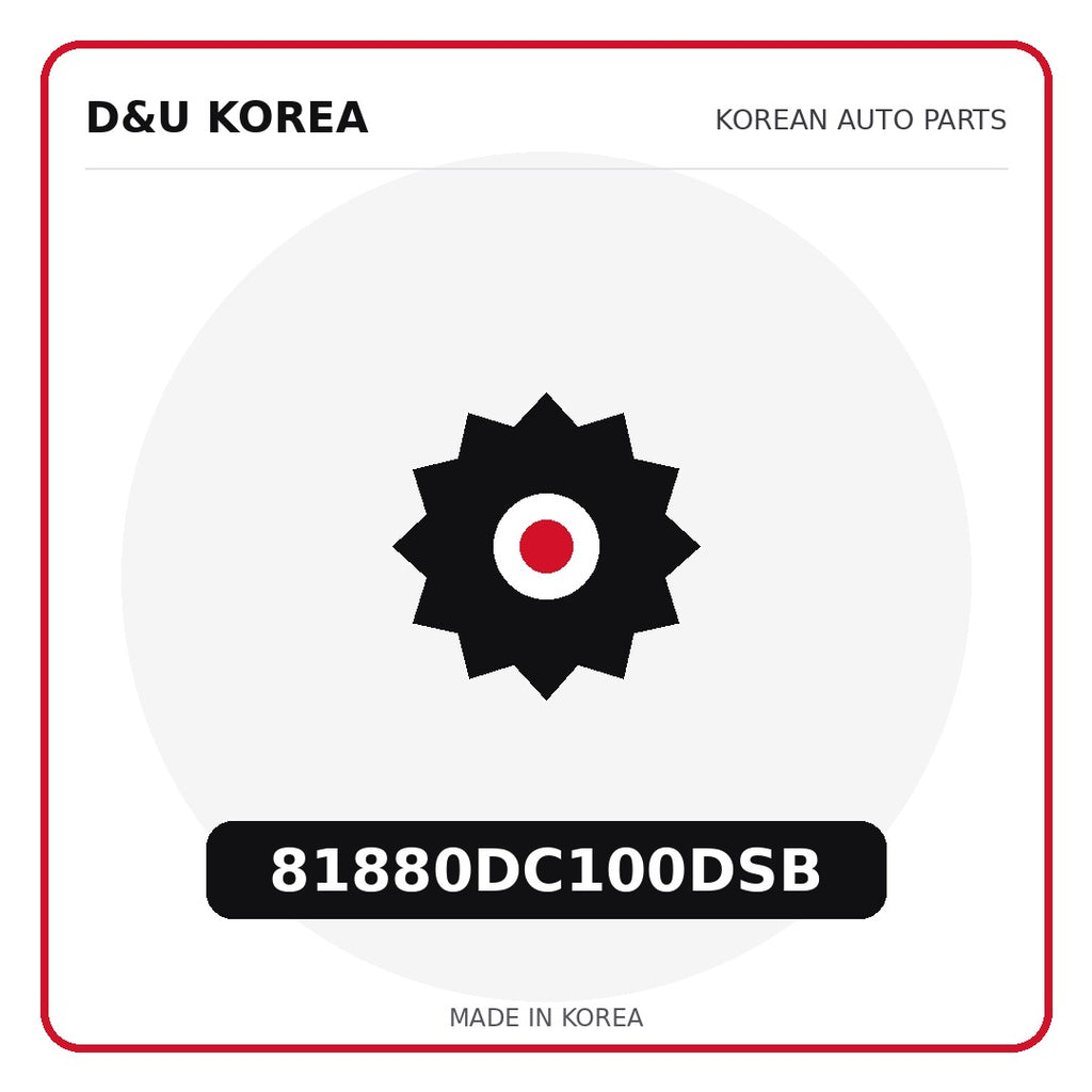 Genuine Mobis 81880DC100DSB  for Korean vehicles | D&U Korea