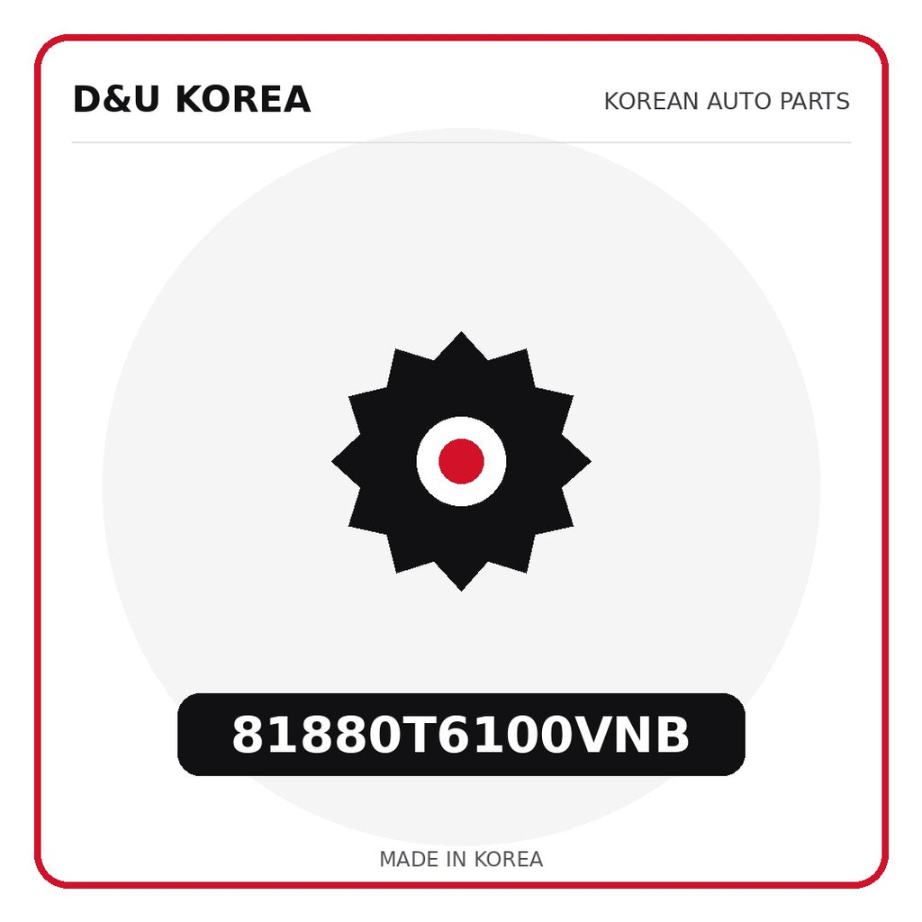 Genuine Mobis 81880T6100VNB  for Korean vehicles | D&U Korea