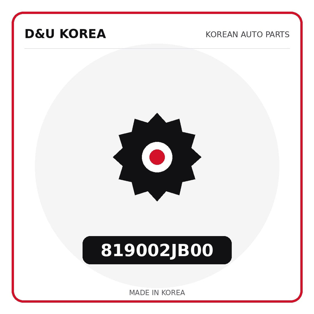 Genuine Mobis 819002JB00  for Korean vehicles | D&U Korea
