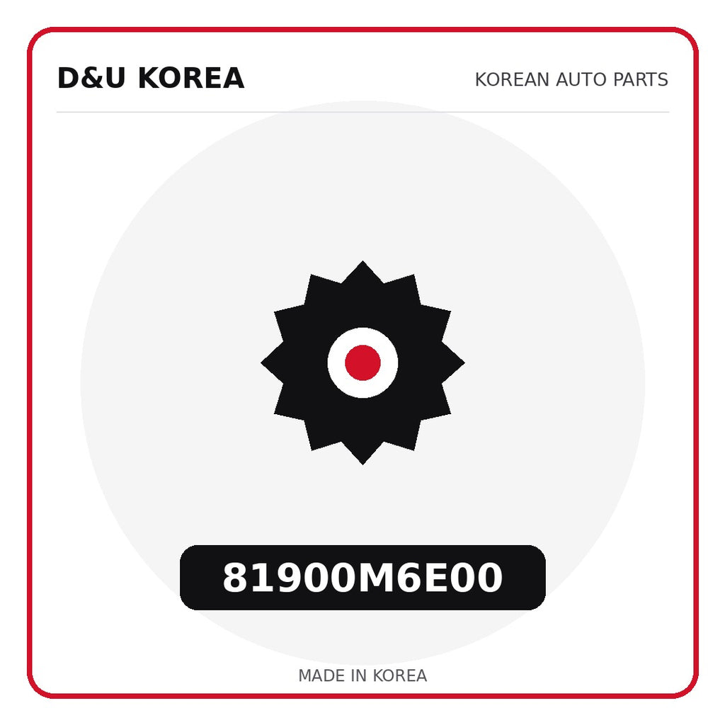 Genuine Mobis 81900M6E00  for Korean vehicles | D&U Korea