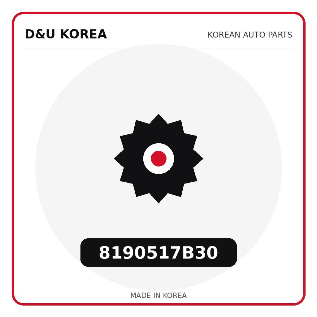 Genuine Mobis 8190517B30  for Korean vehicles | D&U Korea