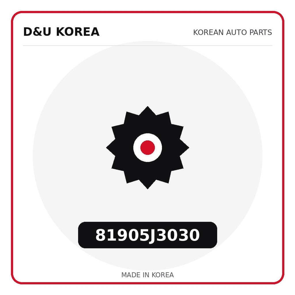 Genuine Mobis 81905J3030  for Korean vehicles | D&U Korea