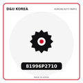 Genuine Mobis 81996P2710  for Korean vehicles | D&U Korea