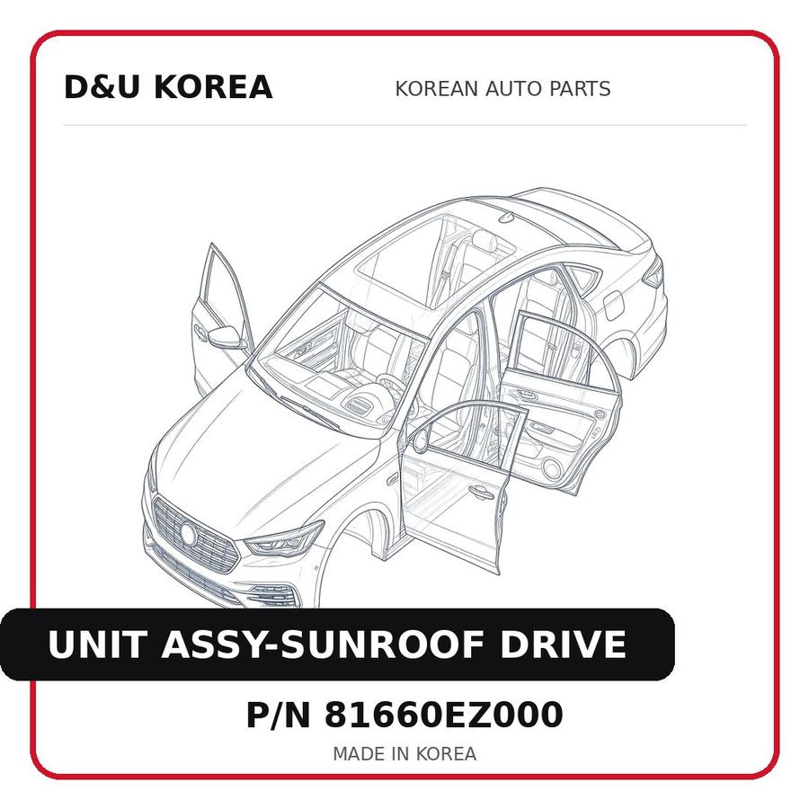 UNIT ASSY-SUNROOF DRIVE