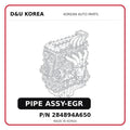 PIPE ASSY-EGR