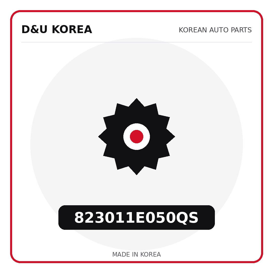 Genuine Mobis 823011E050QS  for Korean vehicles | D&U Korea