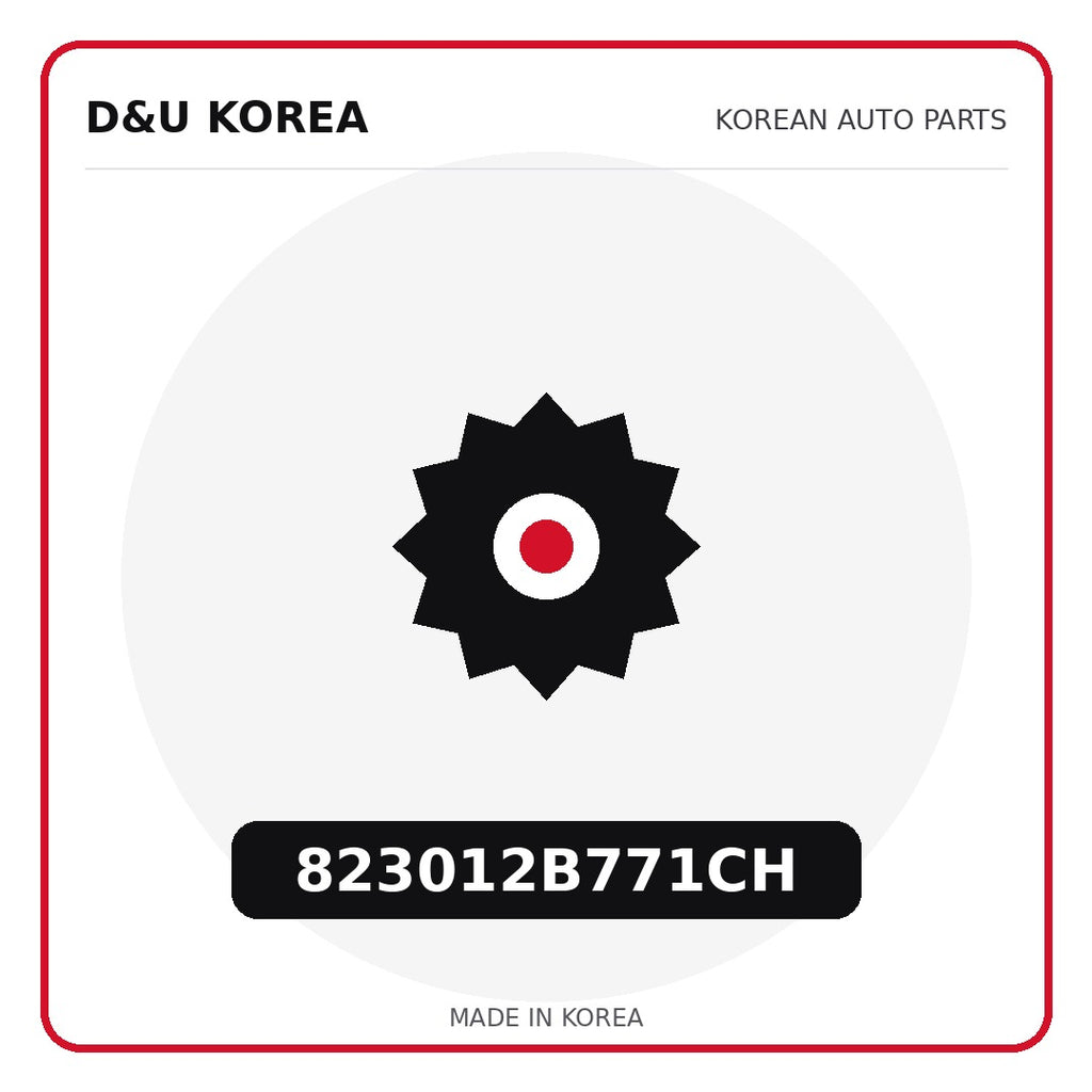 Genuine Mobis 823012B771CH  for Korean vehicles | D&U Korea