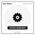 Genuine Mobis 823012E683D4  for Korean vehicles | D&U Korea